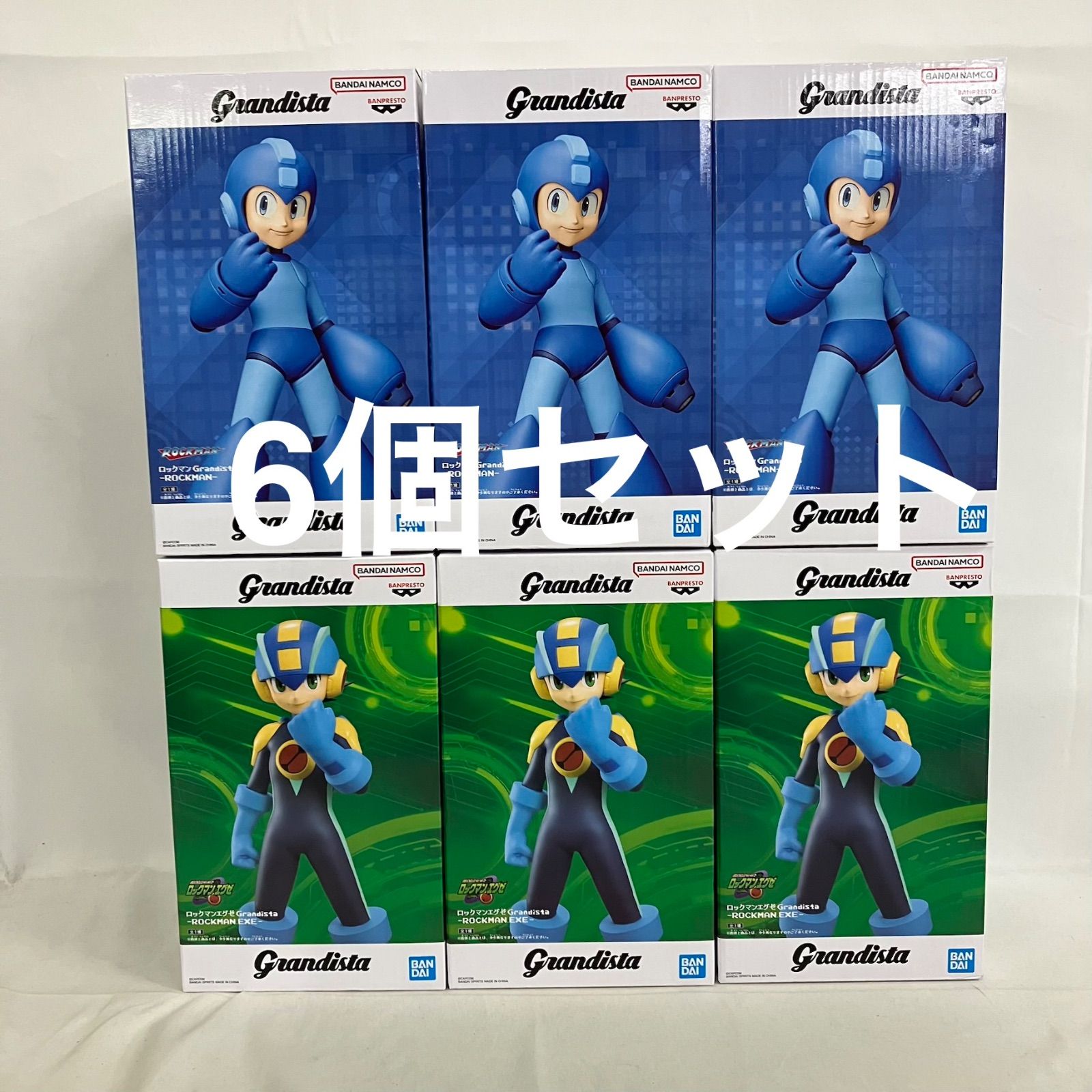 未開封 ロックマン Grandista ロックマン ロックマンエグゼ フィギュア
