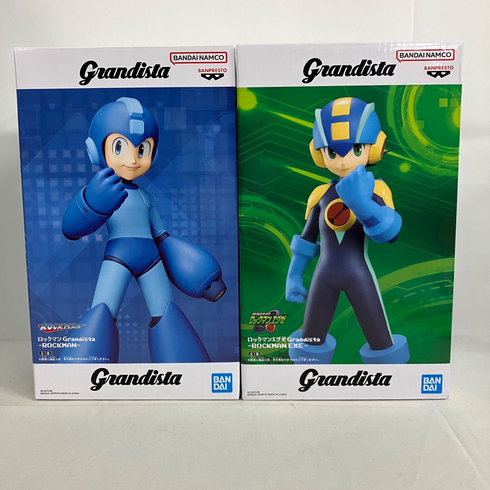 未開封 ロックマン Grandista ロックマン ロックマンエグゼ フィギュア
