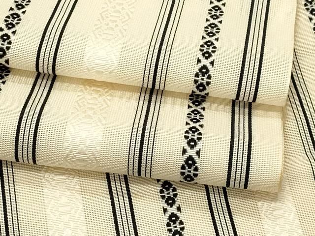 平和屋着物＊夏物　本場筑前博多織　八寸名古屋帯　紗献上　正絹　逸品　CABH5886rv