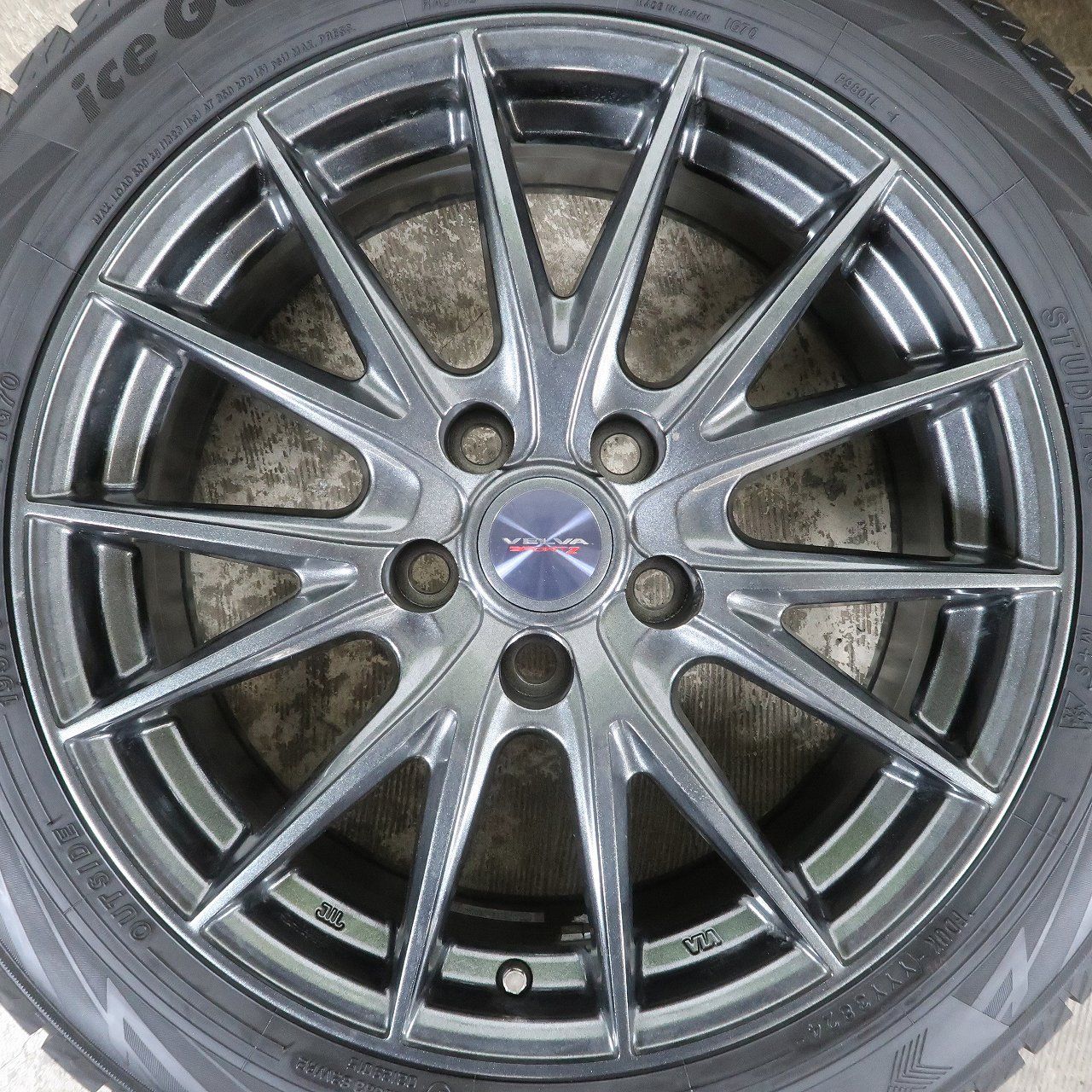 プリウス 60系 等 4本 weds VELVA 17インチ 7J+39 5H PCD114.3 