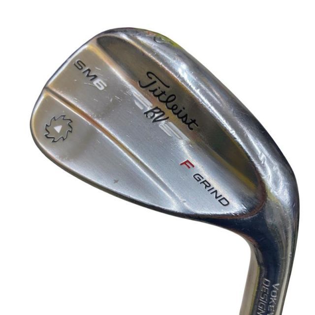 【中古】 タイトリスト VOKEY SPIN MILLED SM6 ツアークロム 52°/12°F ウェッジ WG Dynamic Gold (フレックスS) メンズ 男性用 右利き 右用 Dランク ゴルフクラブ
