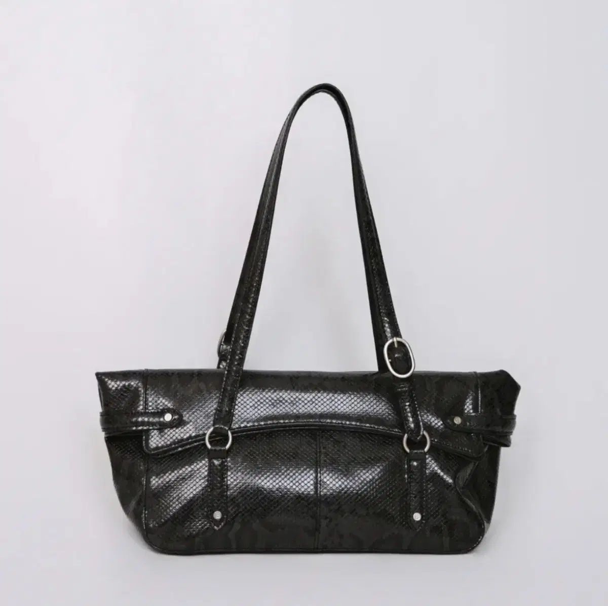 ボイルテール プレジャーズ ショルダーバッグ バッグ (PYTHON BLACK)
