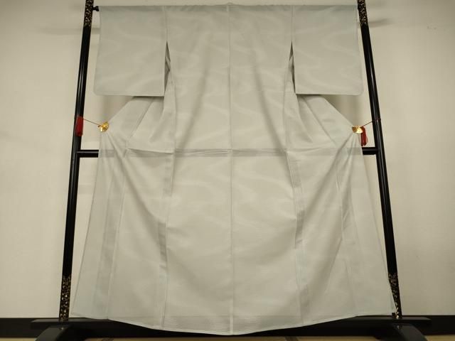 平和屋着物*夏物 色無地 絽 流水紋紗 蕎麦切色 正絹 逸品 AABJ6377jd