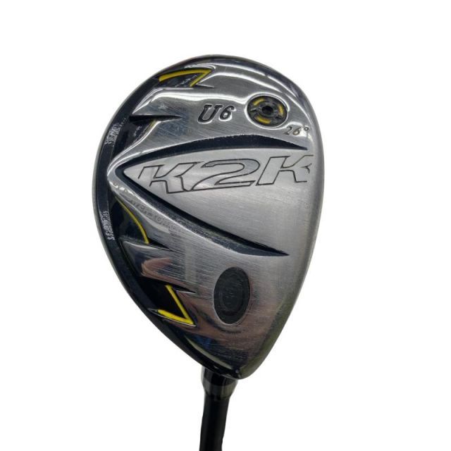 【中古】 キャスコ K2K ワンレングスユーティリティ U6 ユーティリティ UT ATTAS MB-HY65 (フレックスS) メンズ 男性用 右利き 右用 Cランク ゴルフクラブ
