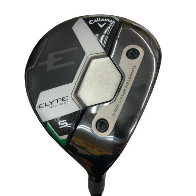 【中古】 キャロウェイ ELYTE MAX FAST 5W フェアウェイウッド FW LIN-Q GREEN 40 for CW(ELYTE FW) (フレックスS) メンズ 男性用 右利き 右用 Cランク ゴルフクラブ