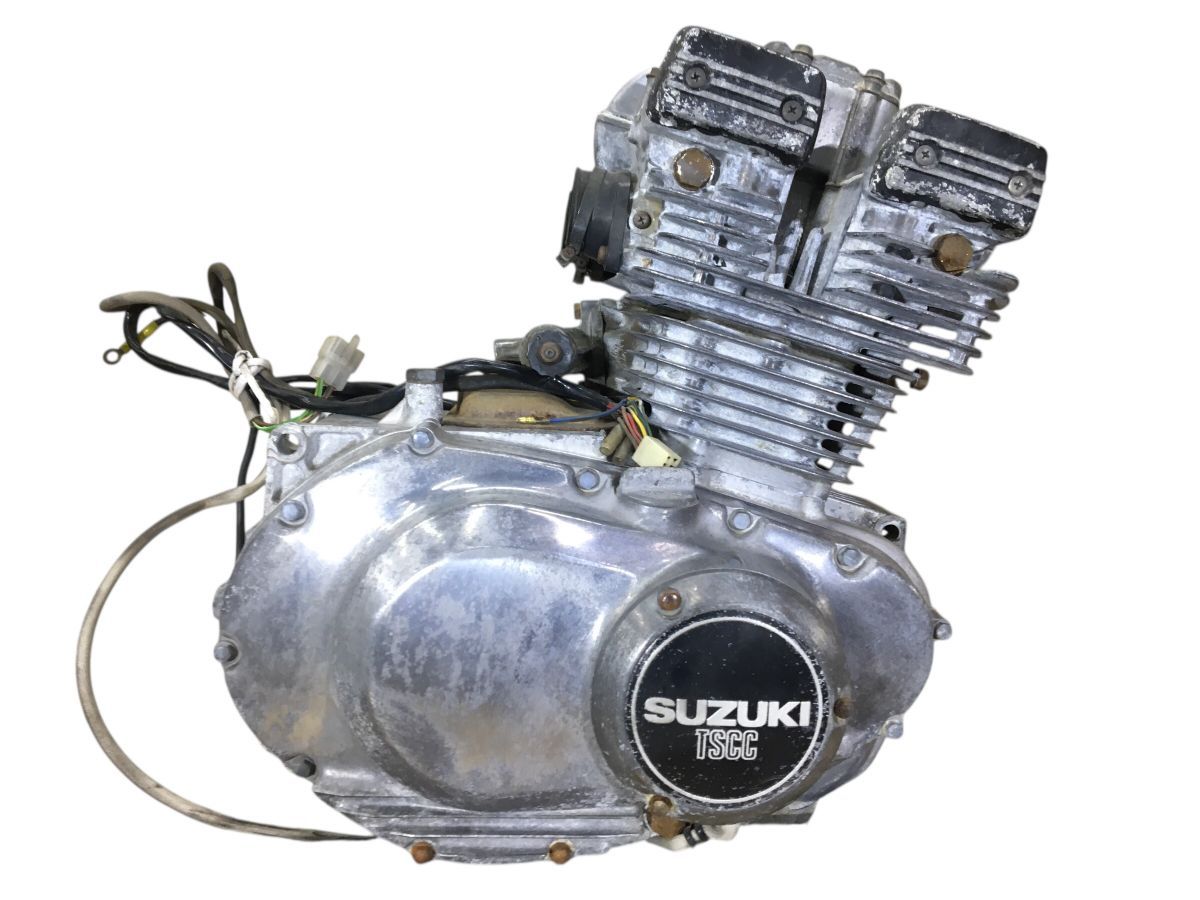 SUZUKI　GSX250E　GJ51B　ゴキ　実動　エンジン　レストア　流用　アメザリ　トラザリ　ゴキ　ＯＨにも　圧縮13Ｋ10Ｋ（中古）2921-Z4988