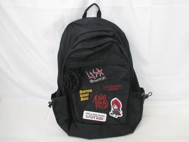 アーティスト LiSA LiVE iS SMiLE ALWAYS LADYBUG 10th 10周年 リュック 【まとめ売り 中古品】