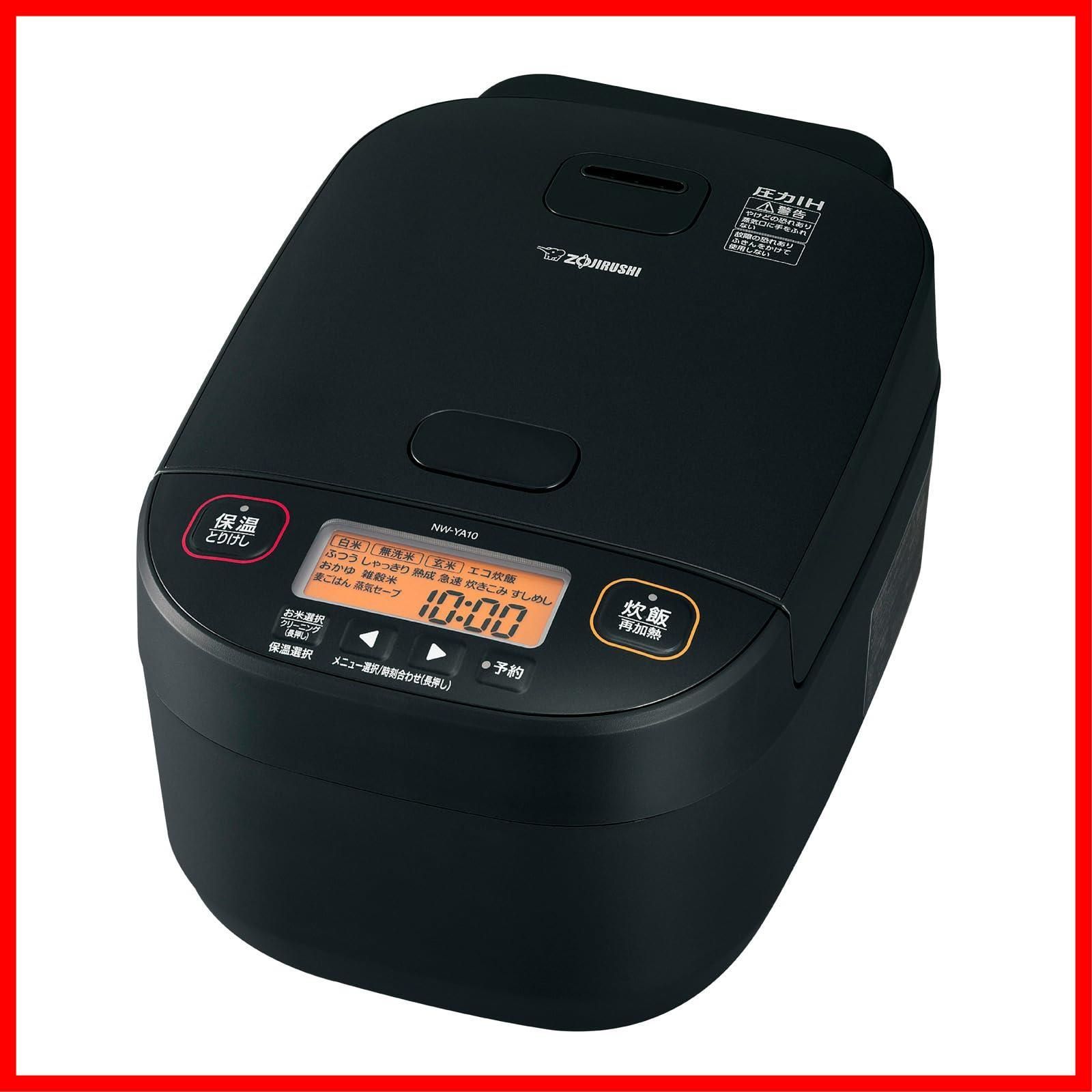 【人気商品】象印マホービン 炊飯器 5.5合 ブラック NW-YA10-BA