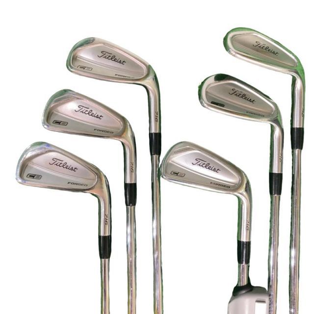 【中古】 タイトリスト Titleist CB 716 6S アイアンセット IR Dynamic Gold AMT (フレックスS) メンズ 男性用 右利き 右用 Dランク ゴルフクラブ