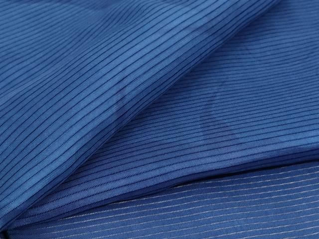 平和屋着物＊夏物　小紋　絽　舞葉文　正絹　逸品　未使用　AABJ6446jd