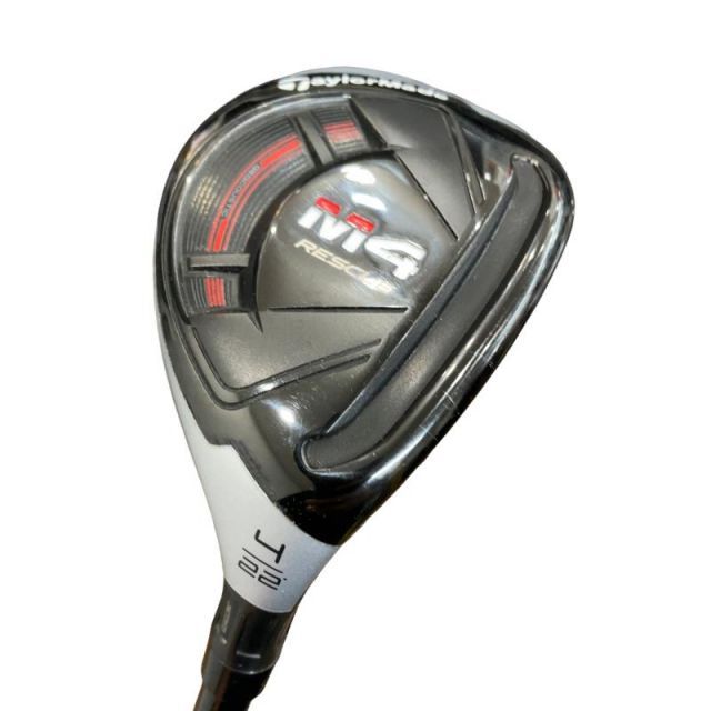 【中古】 テーラーメイド M4(2021) U4 ユーティリティ UT Fujikura ATMOS Red 7 (フレックスS) メンズ 男性用 右利き 右用 Cランク ゴルフクラブ