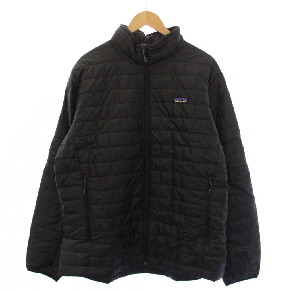 パタゴニア Patagonia ナノ・パフ・ジャケット 中綿ジャケット ジップアップ ハイネック XL 黒 84212 /BM