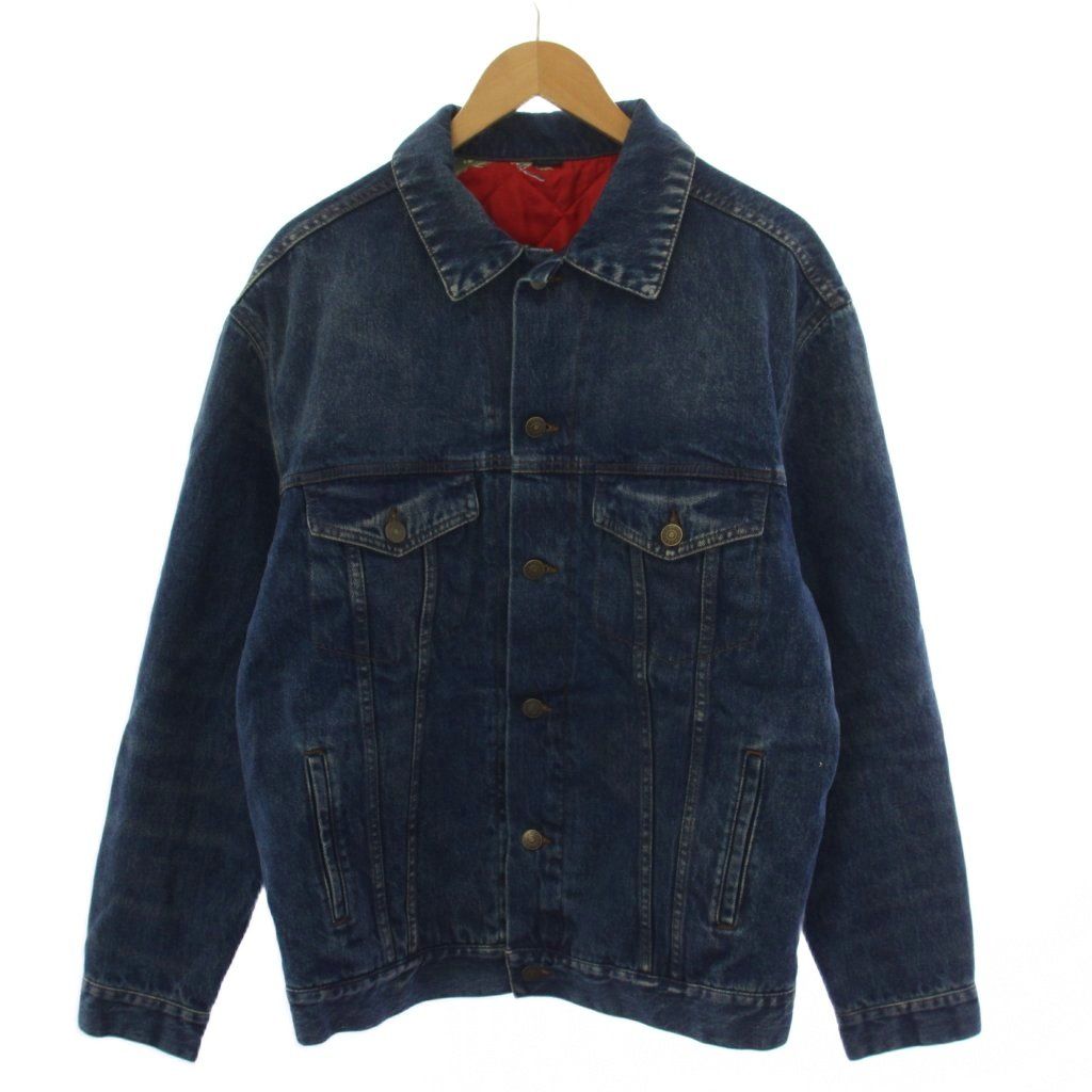 グッチ GUCCI デニムジャケット Gジャン ジージャン 44 インディゴ