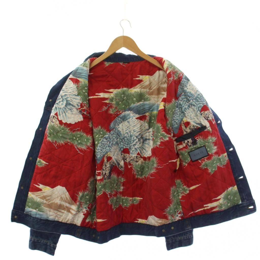 あか GUCCI デニムジャケット Gジャン グッチ GUCCI デニムジャケット