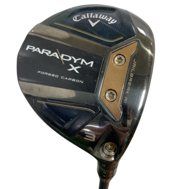 【中古】 キャロウェイ PARADYM X 3W フェアウェイウッド FW VENTUS TR 5 for CW(PARADYM FW) (フレックスR) メンズ 男性用 右利き 右用 Cランク ゴルフクラブ