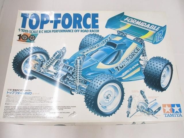 ホビー 未組立 タミヤ RC 1/10 電動RCオフロードカー トップフォース４WD 【まとめ売り 中古品】