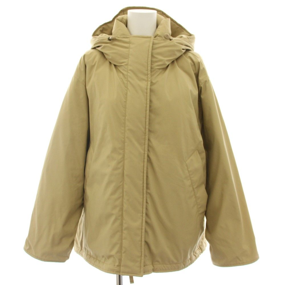 スピック&スパン Spick&Span 24AW 撥水フーデッドダウンハーフコート ダウンジャケット アウター 34 ベージュ 24020200803040 /YT