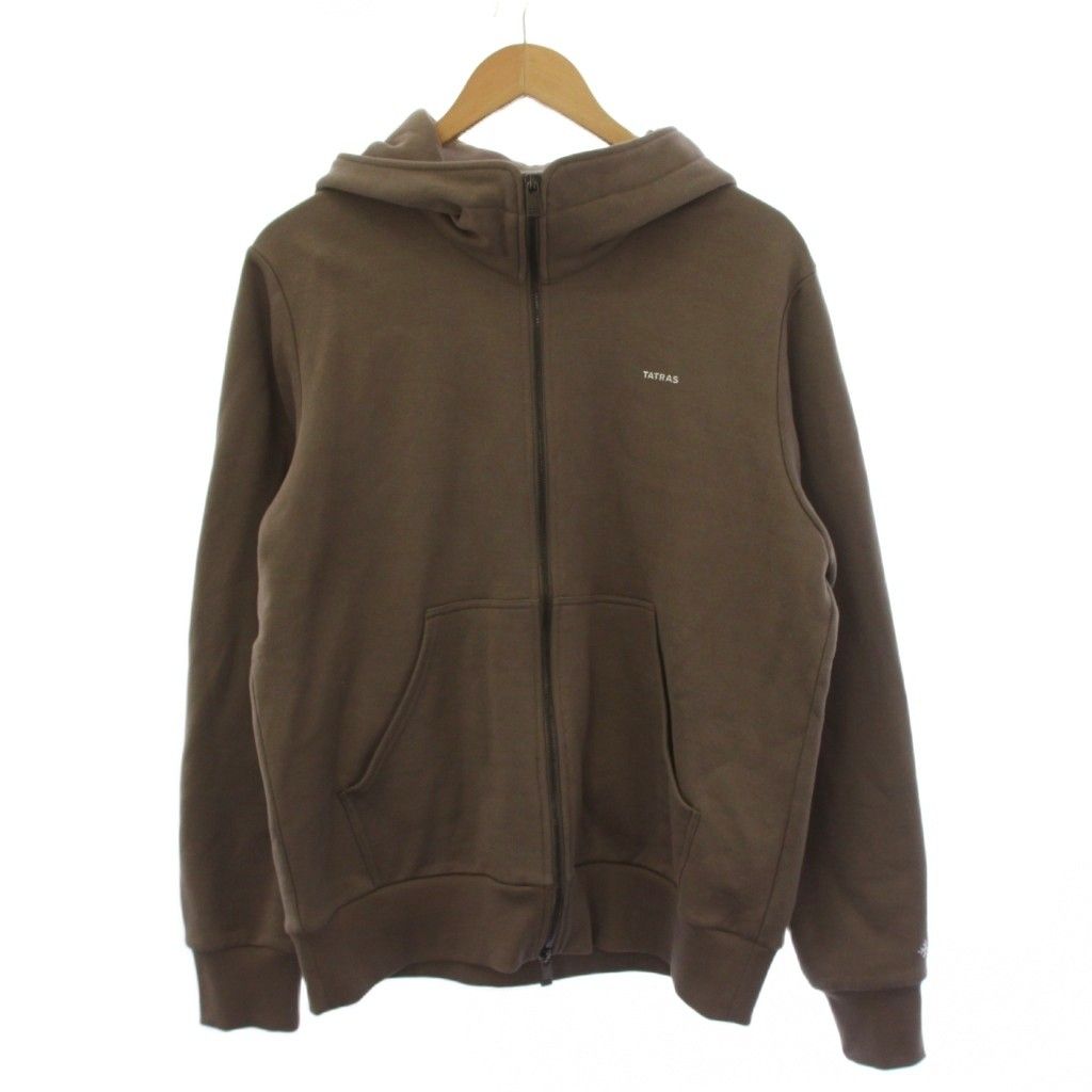 タトラス TATRAS ジップアップパーカー ジャケット 03 ブラウン MTAT23A8198 /BM