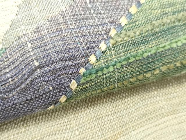 平和屋着物▽太鼓柄袋帯 スリーシーズン 春夏秋 すくい織 流水文 正絹 逸品 DABH1776cd 平和屋着物▽太鼓柄袋帯 スリーシーズン 春夏秋 すくい織 流水文 正絹 逸品 DABH1776cd