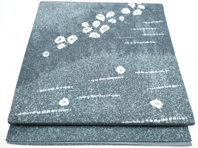 平和屋着物●太鼓柄袋帯 蜘蛛絞り 霞文 正絹 逸品 CABI8938hy
