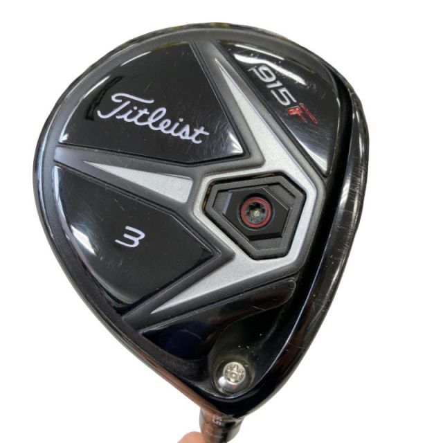 【中古】 タイトリスト 915 F 3W(15°) フェアウェイウッド FW リシャフト (フレックスその他) メンズ 男性用 右利き 右用 Cランク ゴルフクラブ