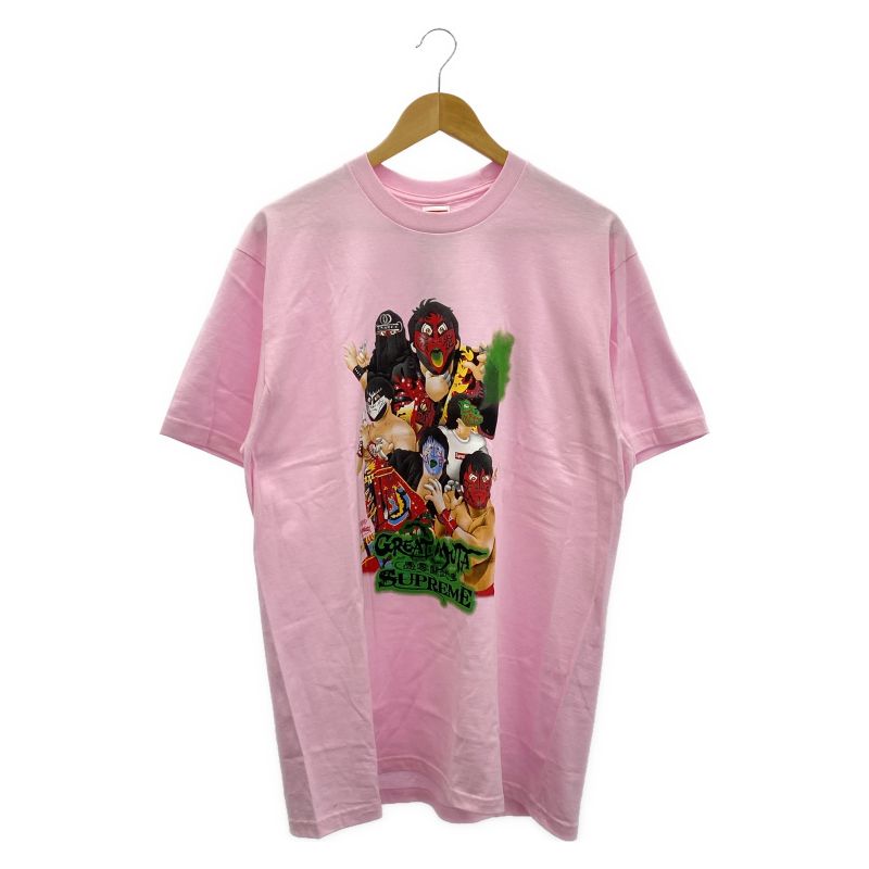 【中古】Supreme Muta Tee L ピンク シュプリーム[92]