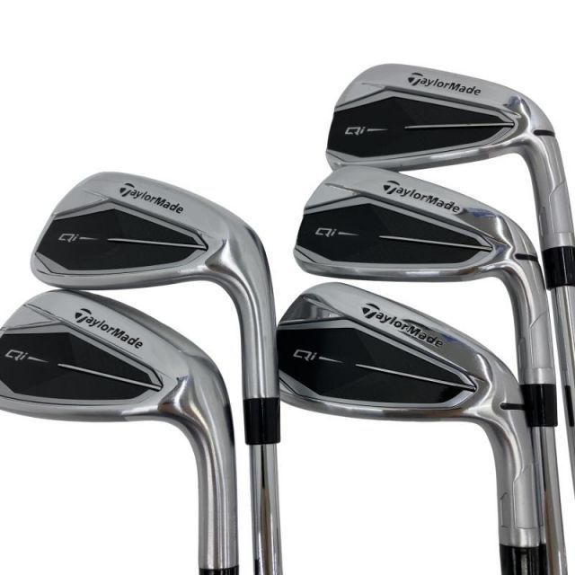 【中古】 テーラーメイド Qi 5S アイアンセット IR 純正特注シャフト (フレックスR) メンズ 男性用 右利き 右用 Cランク ゴルフクラブ