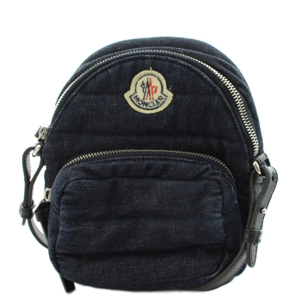 モンクレール MONCLER キリア スモール KILIA SMALL ショルダーバッグ ハンドバッグ 2way ロゴ 紺 ネイビー F10985L60010 /AN52