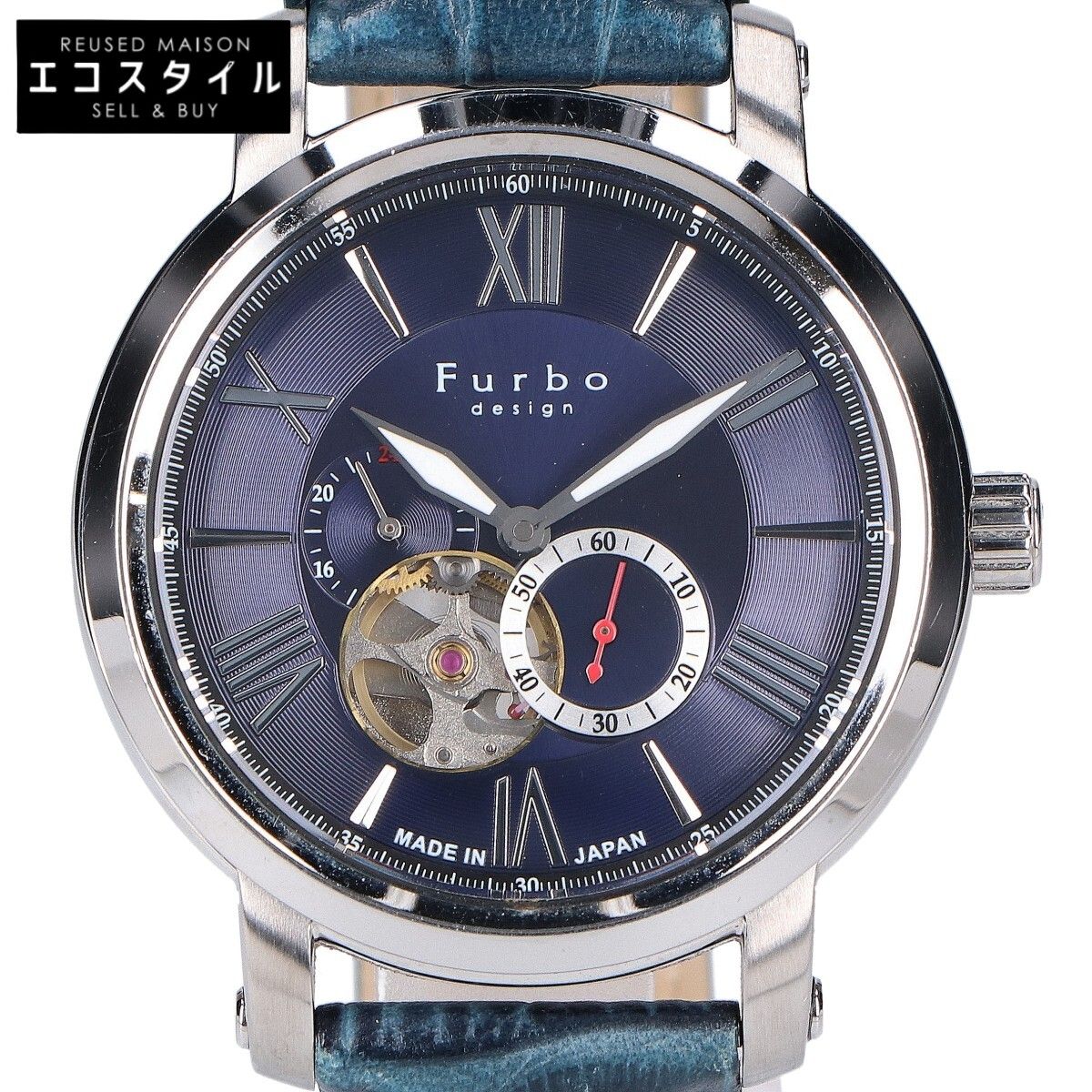 Furbo　ファーボ　F5026SBLBL スケルトン 自動巻き