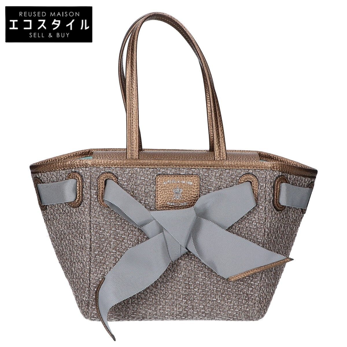 A.D.M.J. Accessoires De Mademoiselle　ADMJ　【美品】22SC030505 ツイード コンクルージョン リボン