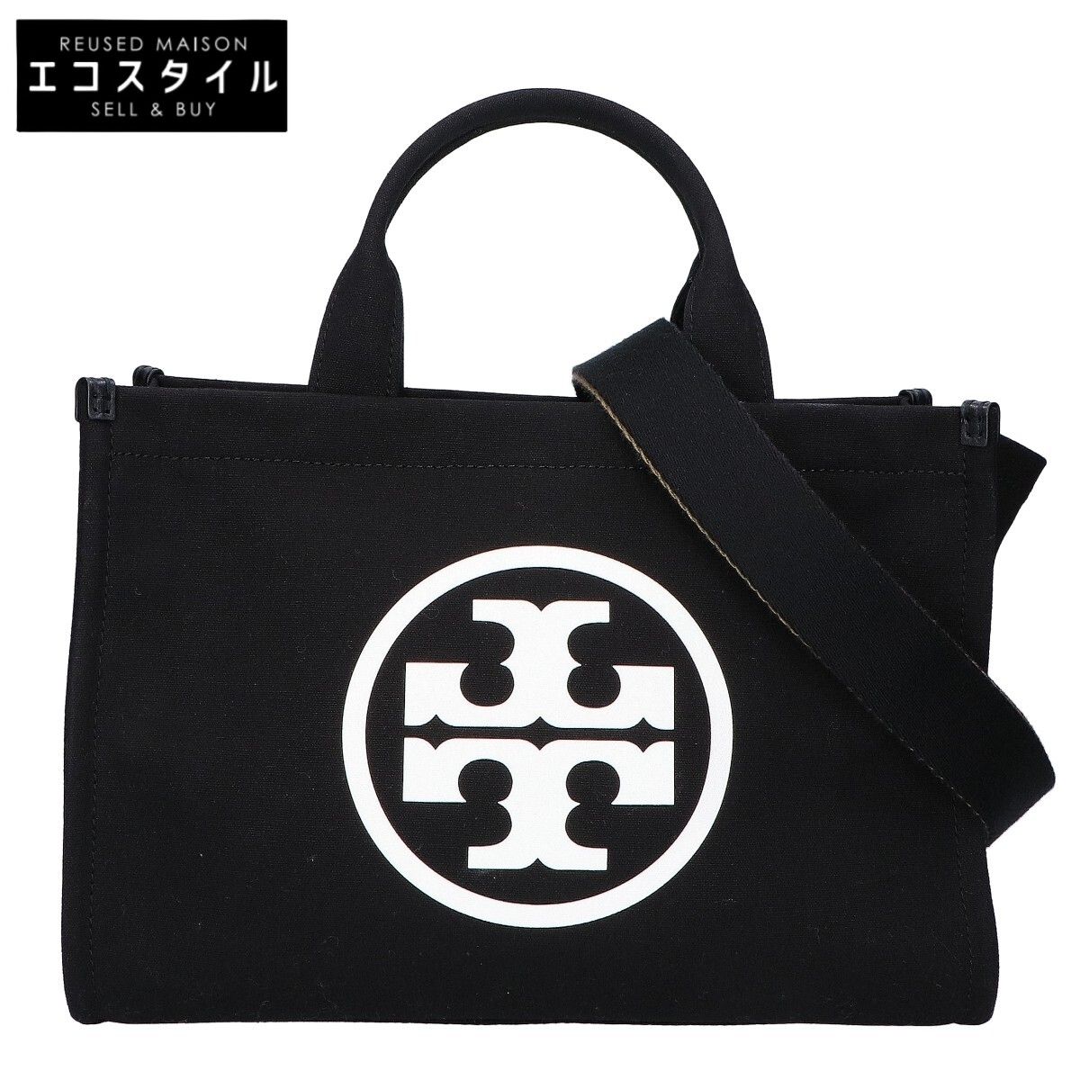 Tory Burch　トリーバーチ　ELLA CANVAS SMALL TOTE エラ キャンバス スモール 2WAY