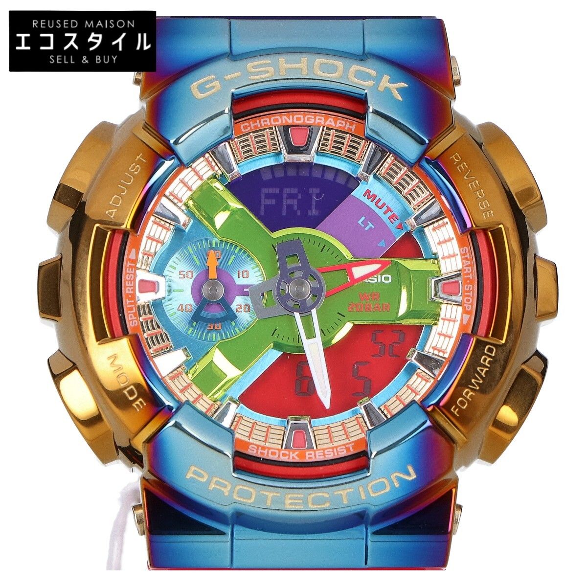 G-SHOCK　ジーショック　【新品未使用】GM-110RB-2AJF ANALOG-DIGITAL Metal Coveredライン アナデジ クオーツ