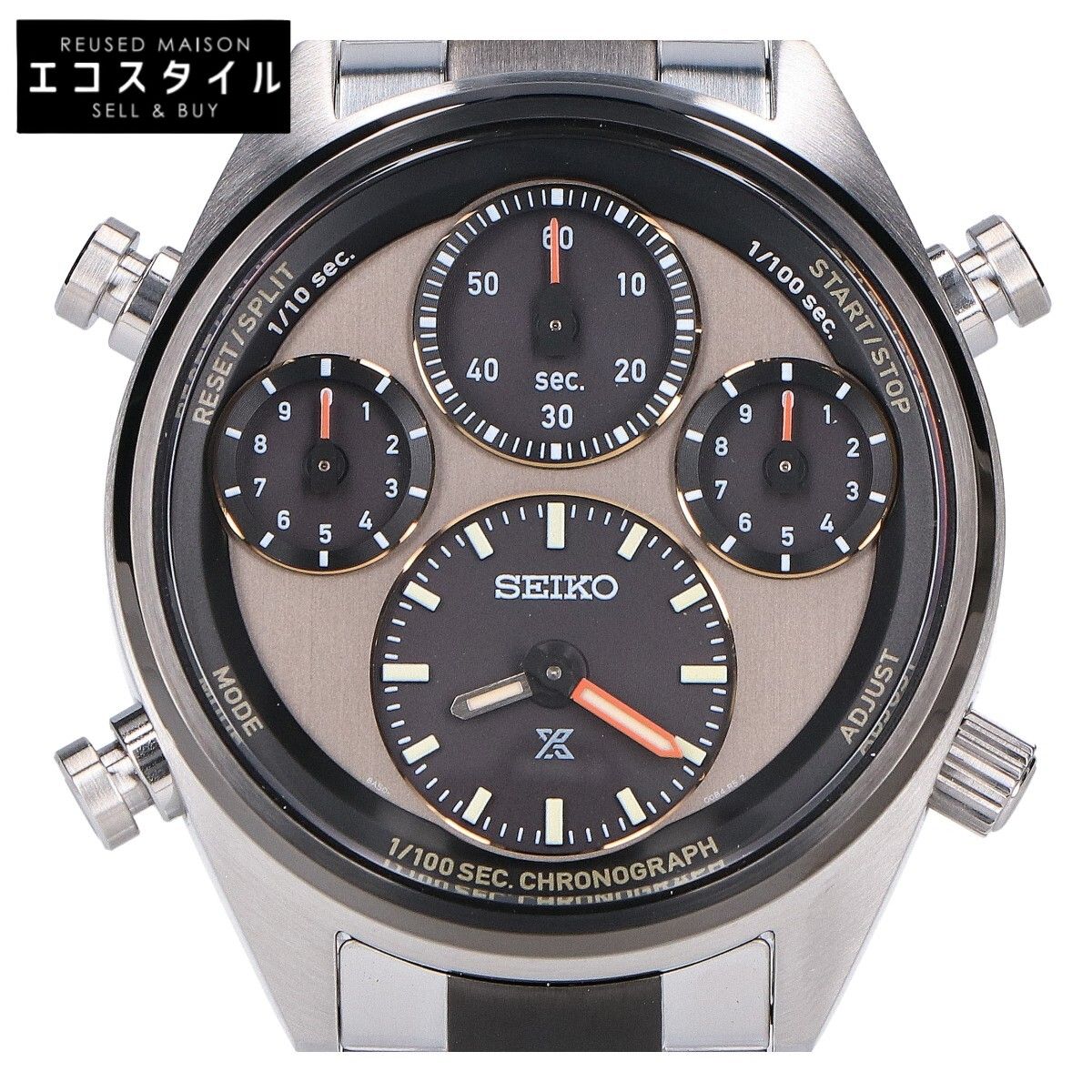 SEIKO セイコー 【美品/4000本限定】SBER005 8A50 PROSPEX SPEEDTIMER プロスペックス アナログクオーツクロノグラフ 40周年記念限定モデル ソーラー
