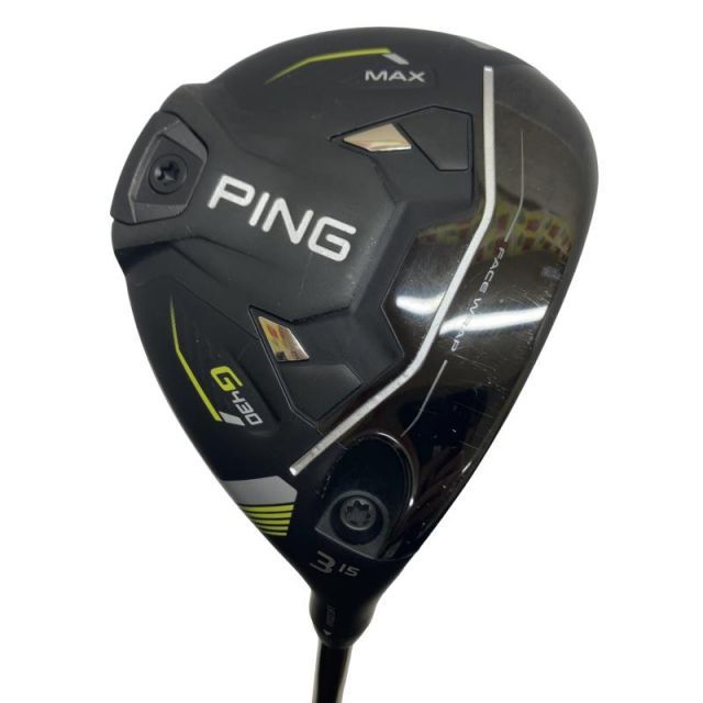 【中古】 ピン G430 MAX 3W フェアウェイウッド FW ALTA J CB BLACK(FW) (フレックスS) メンズ 男性用 右利き 右用 Cランク ゴルフクラブ