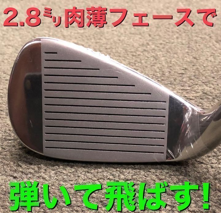 ヘッド6個】強反発で飛ばす! ダイナミクス アイアン カスタム用ヘッド単品