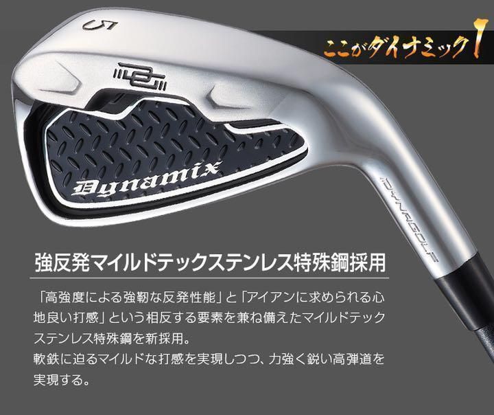 ヘッド6個】強反発で飛ばす! ダイナミクス アイアン カスタム用ヘッド単品