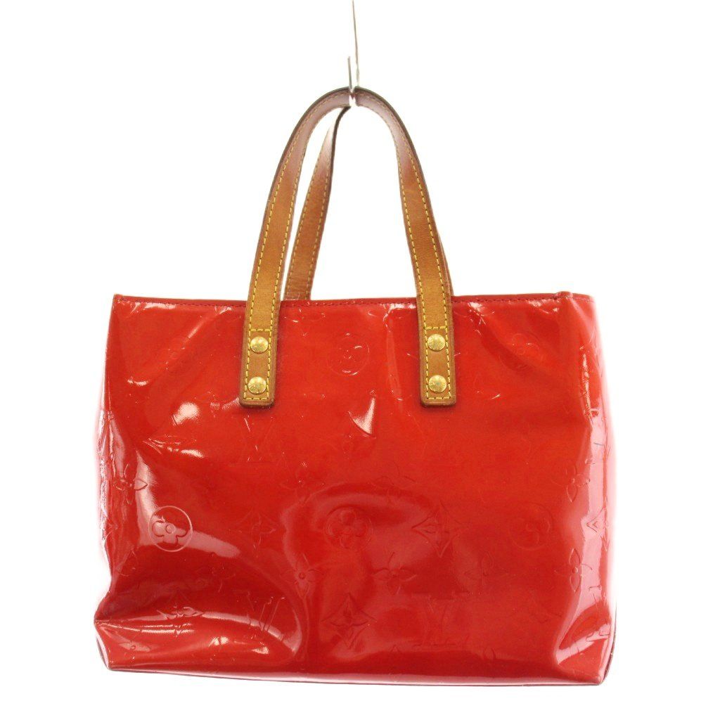 ルイヴィトン LOUIS VUITTON ヴェルニ リードPM ハンドバッグ エナメル 赤 レッド M91088 /AN36 ■OH