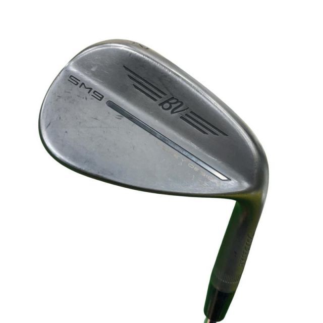 【中古】 タイトリスト VOKEY SPIN MILLED SM9 ジェットブラック 52°/12°F ウェッジ WG 純正特注シャフト (フレックスその他) メンズ 男性用 右利き 右用 Cランク ゴルフクラブ