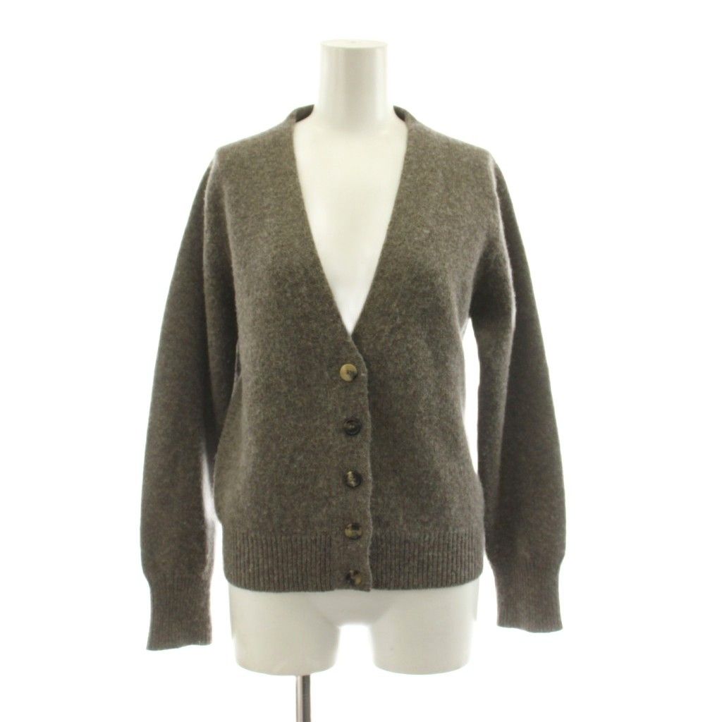 マーガレットハウエル MARGARET HOWELL ニットカーディガン 長袖 V