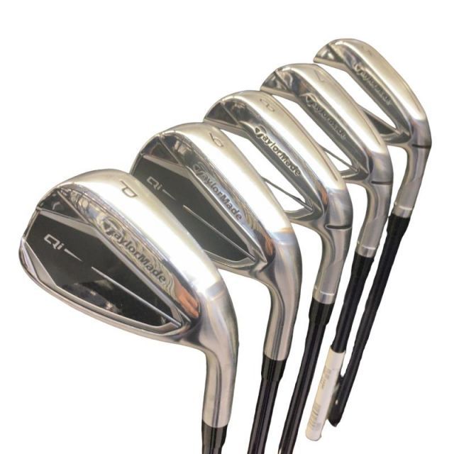 【中古】 テーラーメイド Qi 5S アイアンセット IR Diamana BLUE TM60(Qi IR) (フレックスS) メンズ 男性用 右利き 右用 Bランク ゴルフクラブ