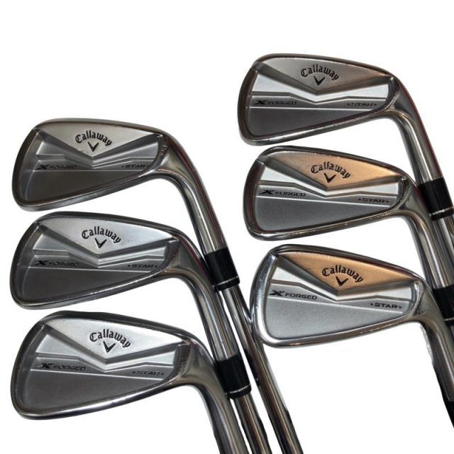 【中古】 キャロウェイ X FORGED STAR(2024) 6S アイアンセット IR NS PRO 950GH neo (フレックスS) メンズ 男性用 右利き 右用 Cランク ゴルフクラブ