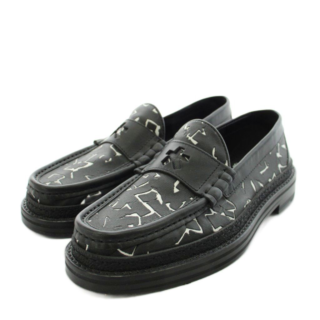 ジミーチュウ JIMMY CHOO × ポギー POGGY ローファー モカシン 36 黒 ブラック /AN41