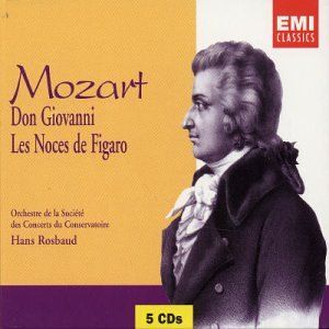 (CD)Mozart: Don Giovanni, Les Noces de Figaro／Rosbaud