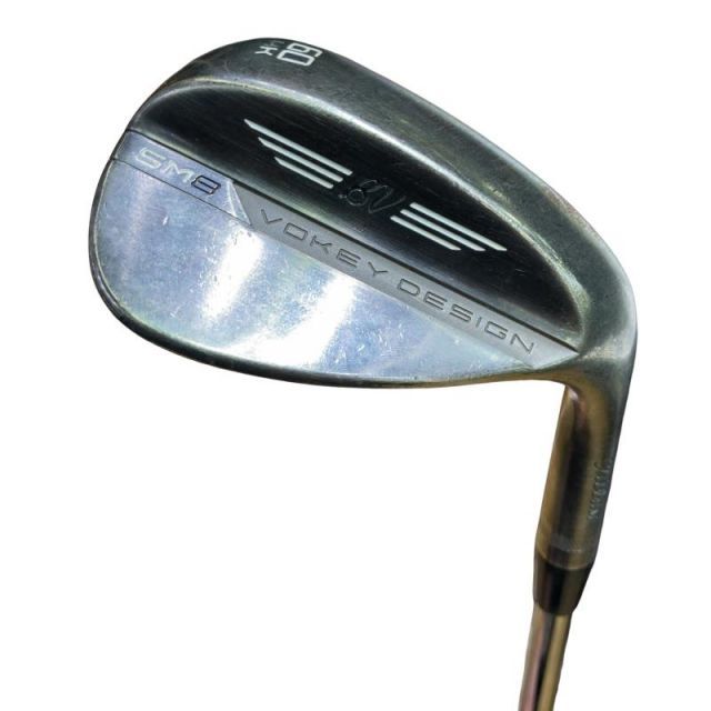 【中古】 タイトリスト VOKEY SPIN MILLED SM8 ブラッシュドスチール 60°/14°K ウェッジ WG Dynamic Gold (フレックスS) メンズ 男性用 右利き 右用 Cランク ゴルフクラブ