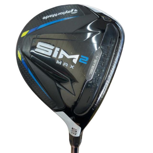 【中古】 テーラーメイド SIM2 MAX 5W フェアウェイウッド FW TENSEI BLUE TM50(SIM2 FW) (フレックスS) メンズ 男性用 右利き 右用 Cランク ゴルフクラブ