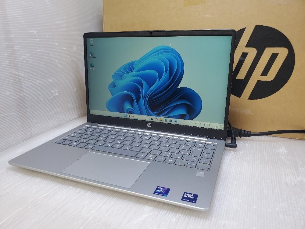 ★[Windows11] 14型モバイル 第14世代CPU 計14コア HP 14-ep1108TU (Core Ultra5 125H 1.2GHz/16GB/NVMe SSD 512GB/Wi-Fi/Webカメラ)