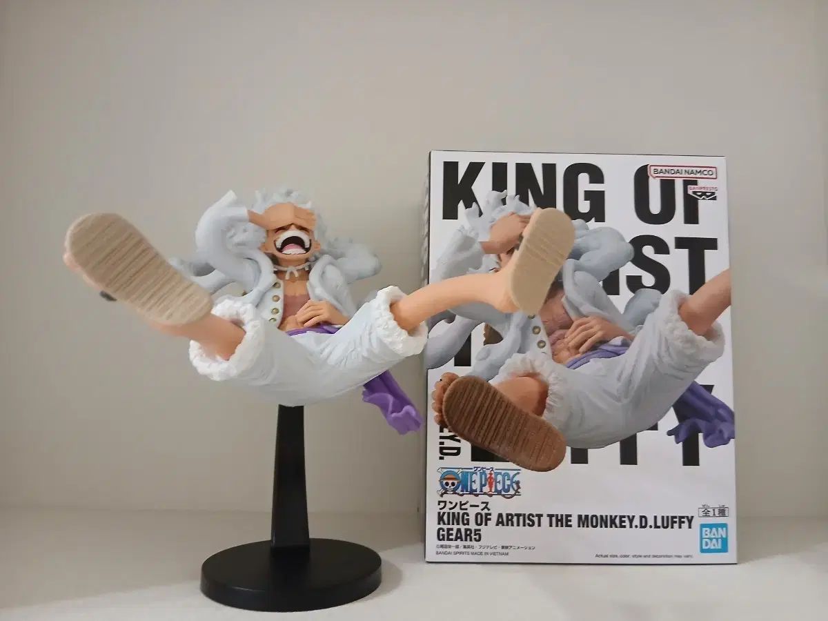 ONE PIECE KING OF ARTIST(キングオブアーティスト) ギア5 ニカ モンキー・D・ルフィ(ルフィ) 開封品