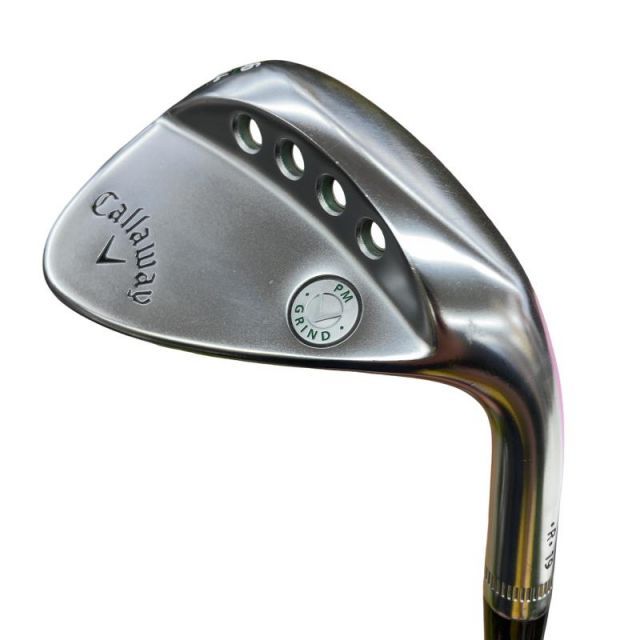 【中古】 キャロウェイ PM GRIND クロムメッキ 56°/14° ウェッジ WG KBS Hi-REV 2.0 (フレックスその他) メンズ 男性用 右利き 右用 Cランク ゴルフクラブ