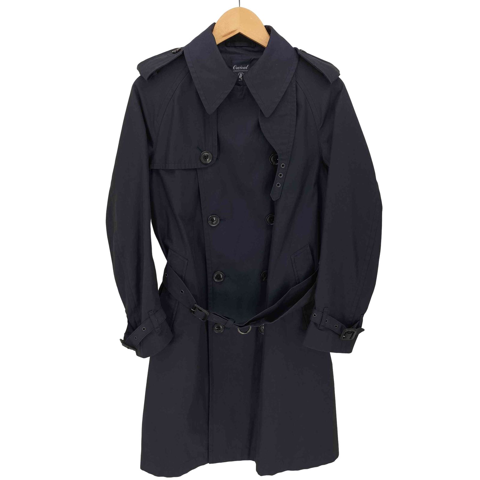 【新品未使用】オーシバル　トレンチコート オーシバル ORCIVAL ベルト付き コットン トレンチ コート メンズ JPN