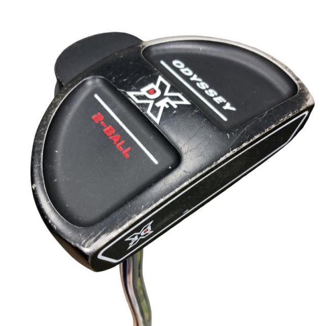 【中古】 オデッセイ DFX 2-BALL(2021) 33インチ パター PT スチール (フレックスその他) メンズ 男性用 右利き 右用 Dランク ゴルフクラブ